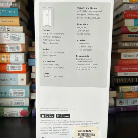 Canary View Indoor HD Security Camera - Picture 2 of 10